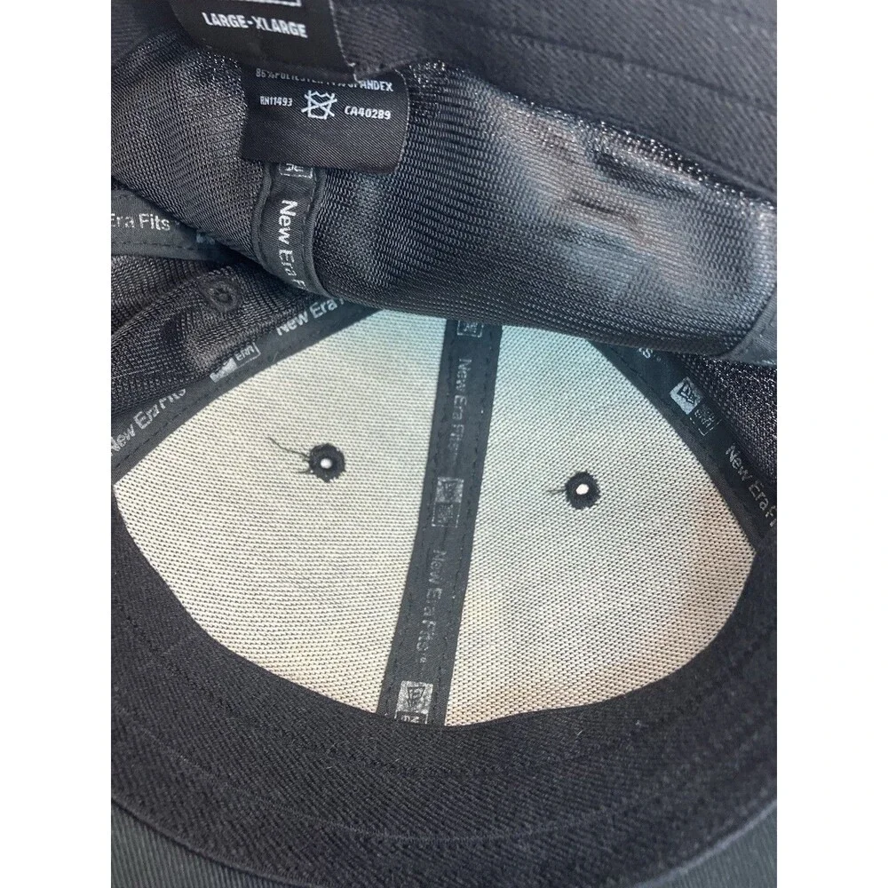 Cobra Pro V1 FootJoy Golf Hat New Era Flex Fit Black Sz L/XL